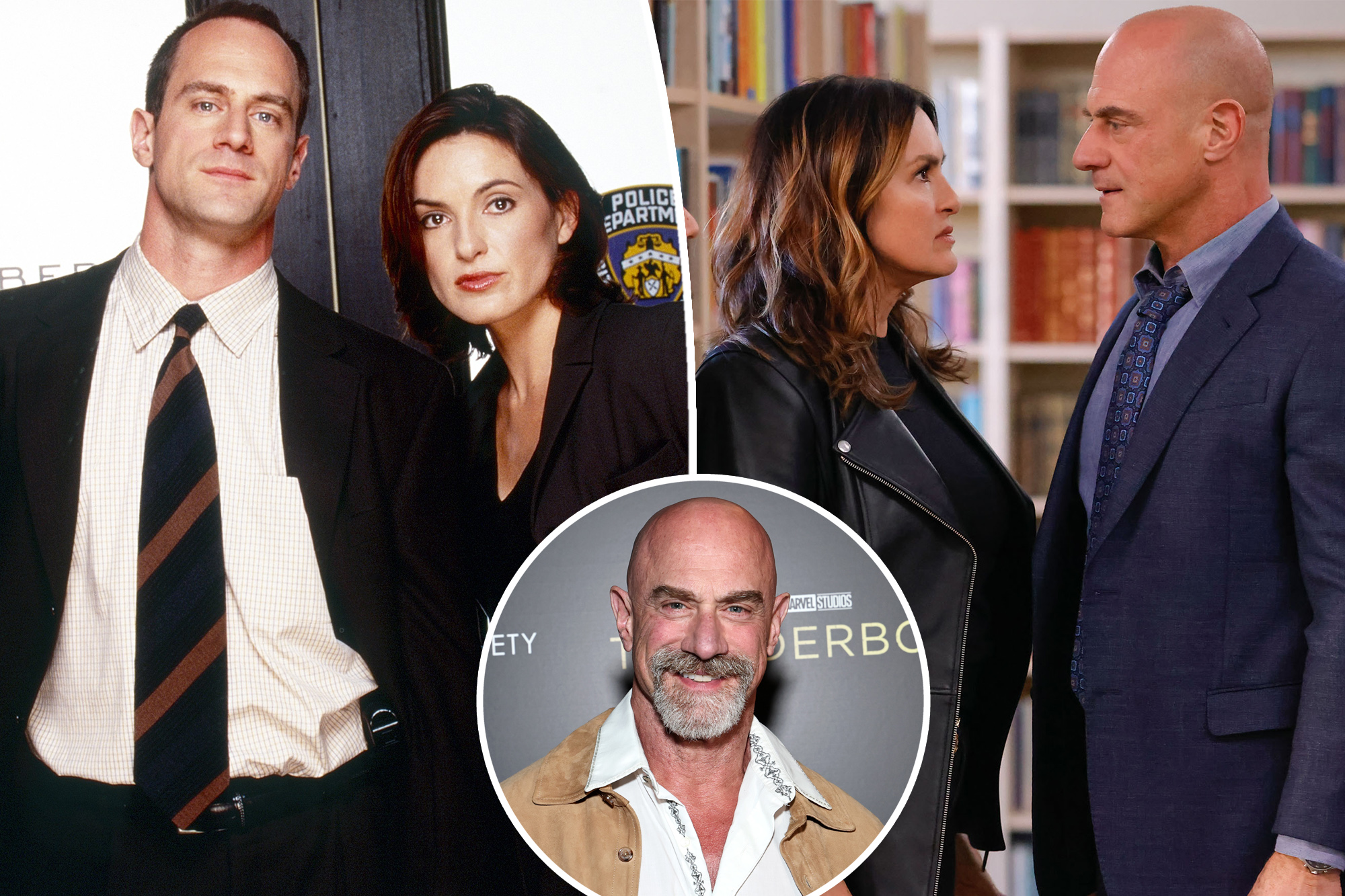 ‘Law & Order’ star Christopher Meloni says he’s ‘f—ing trying’ to get Stabler to hook up with Benson