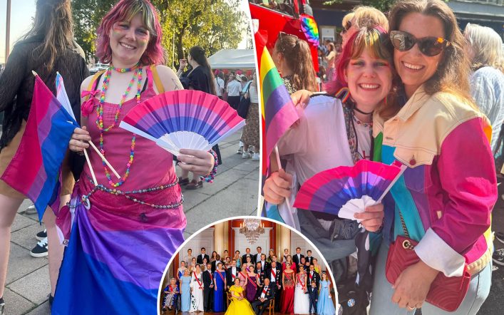 Norwegian royal, 22, comes out as bisexual at Pride parade with support from mom Princess Märtha Louise, her shaman husband