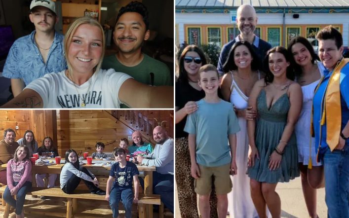 Divorced couples are living together — with their new partners — to help take care of the kids and save money