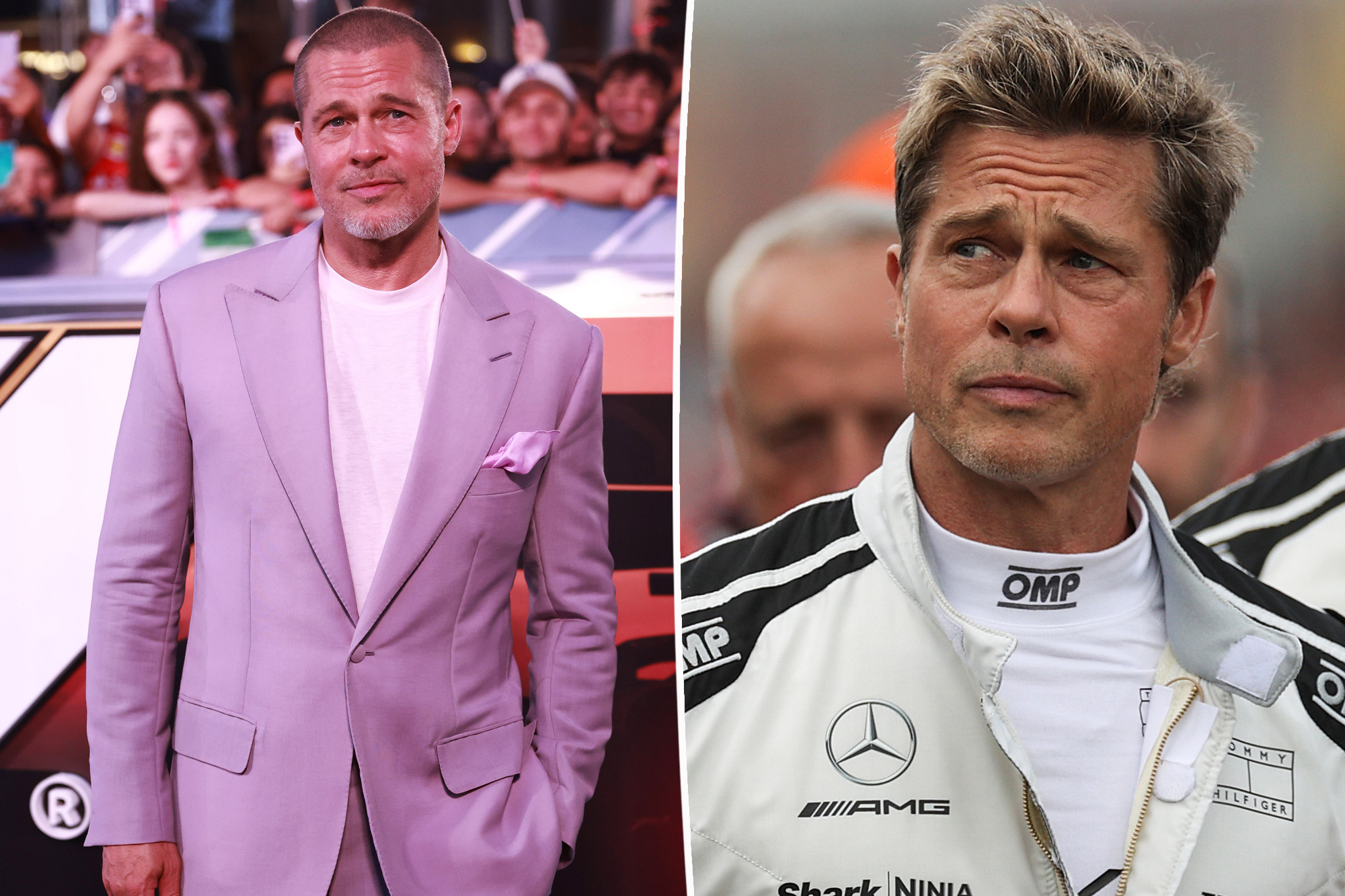 Brad Pitt reveals the two co-stars that left him starstruck