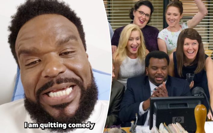 ‘The Office’ star Craig Robinson reveals he’s quitting comedy to ‘focus on my true calling’