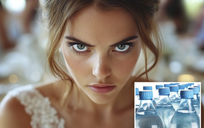 Bridezilla bans water bottles from outdoor wedding over aesthetic concerns — in 102 degree heat: ‘Idiot’