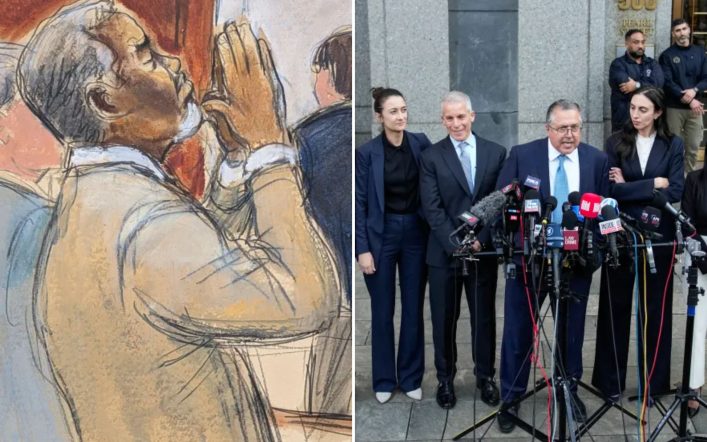 Diddy got a standing ovation from inmates after court victory, lawyer says: ‘Maybe it’s your fate in life