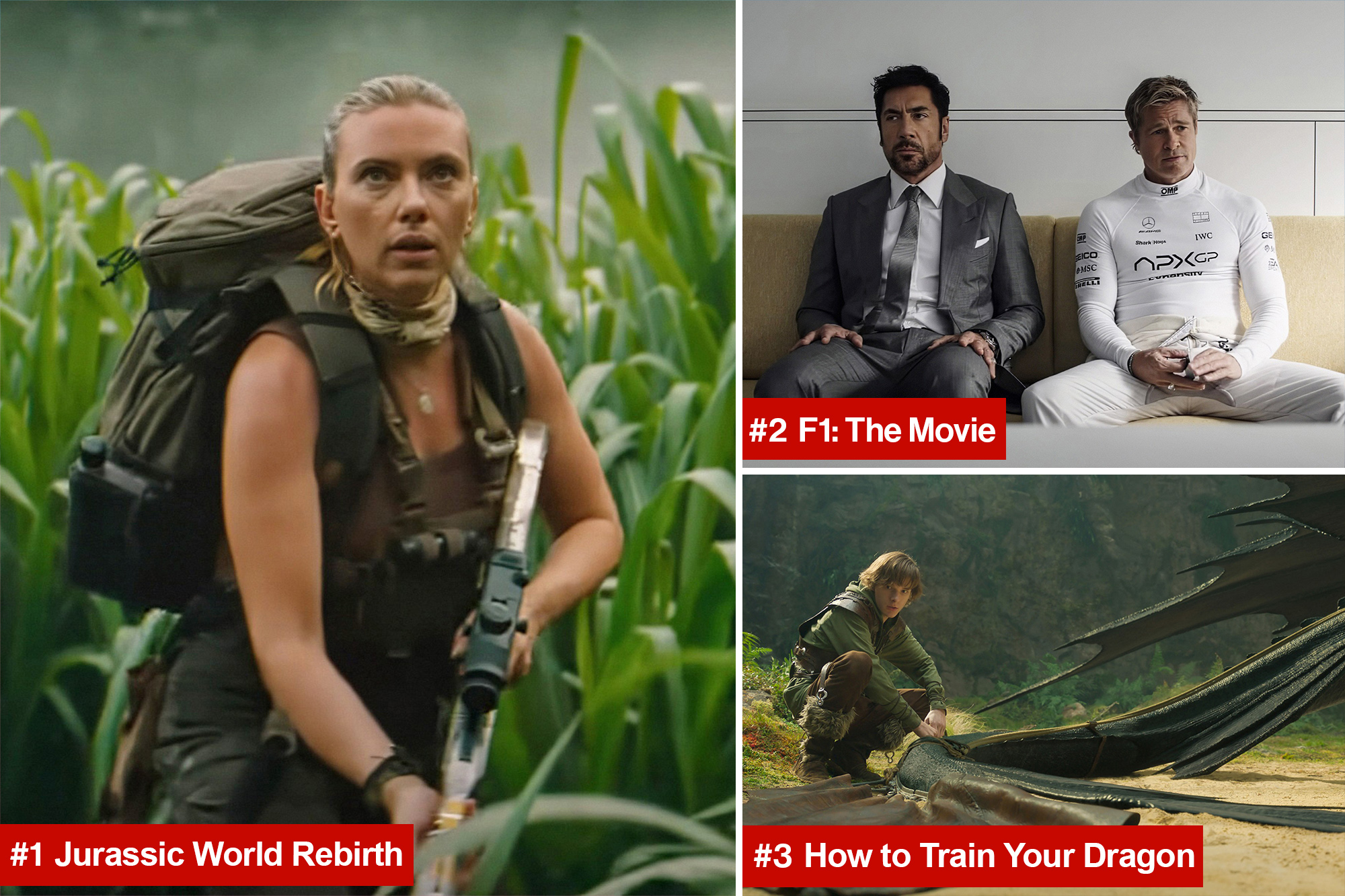‘Jurassic World Rebirth’ roars its way to the top of box office