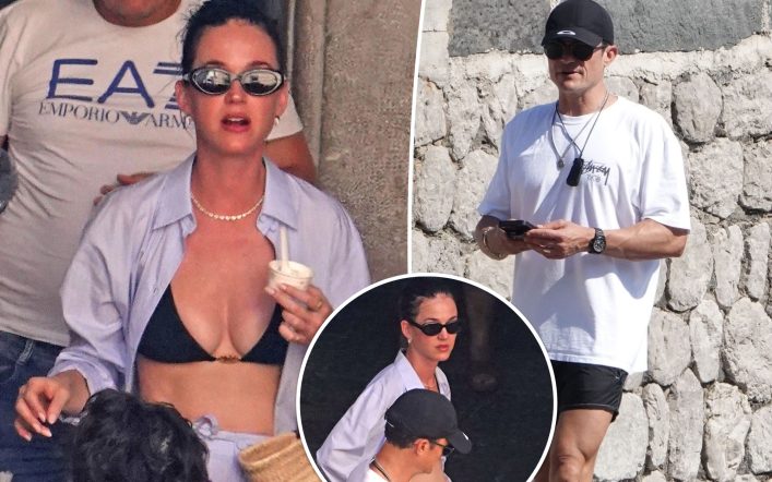 Katy Perry and Orlando Bloom reunite on massive yacht in Italy after split