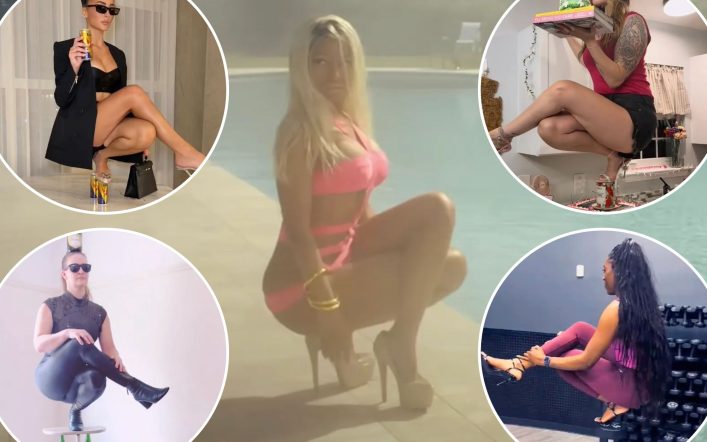 Warning over viral Nicki Minaj high-heel challenge — physical therapist reveals 3 steps to avoid getting hurt