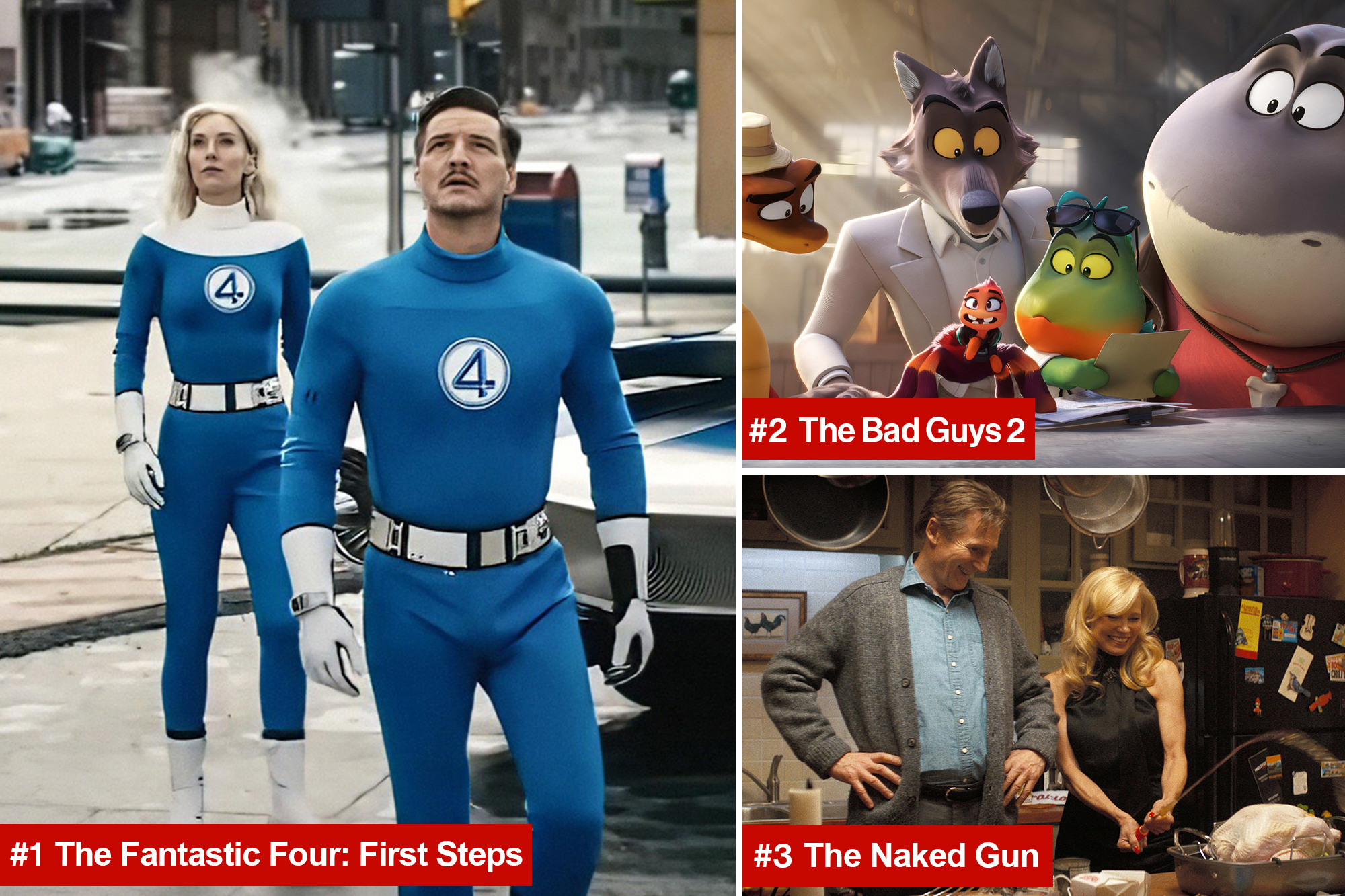 ‘The Fantastic Four: First Steps’ leaps over box office competition