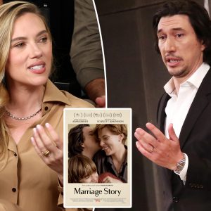 Scarlett Johansson, Adam Driver’s ‘Marriage Story’ being used to scare wolves from killing cattle across US