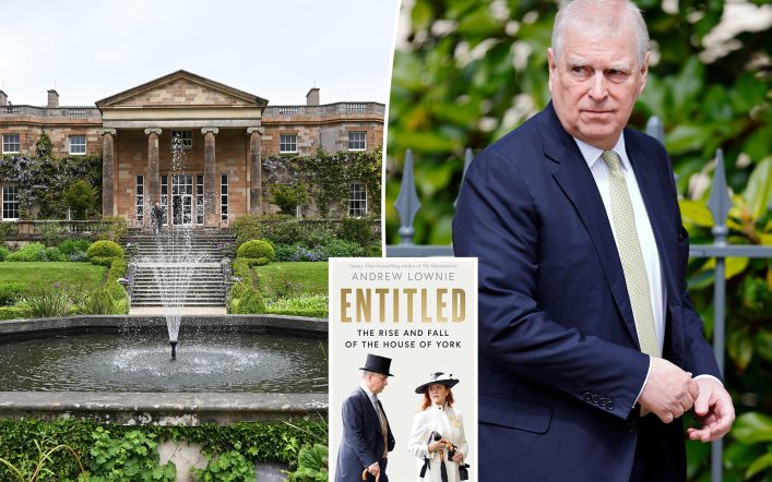 Prince Andrew called palace staff member a ‘f–king imbecile,’ new royal book claims