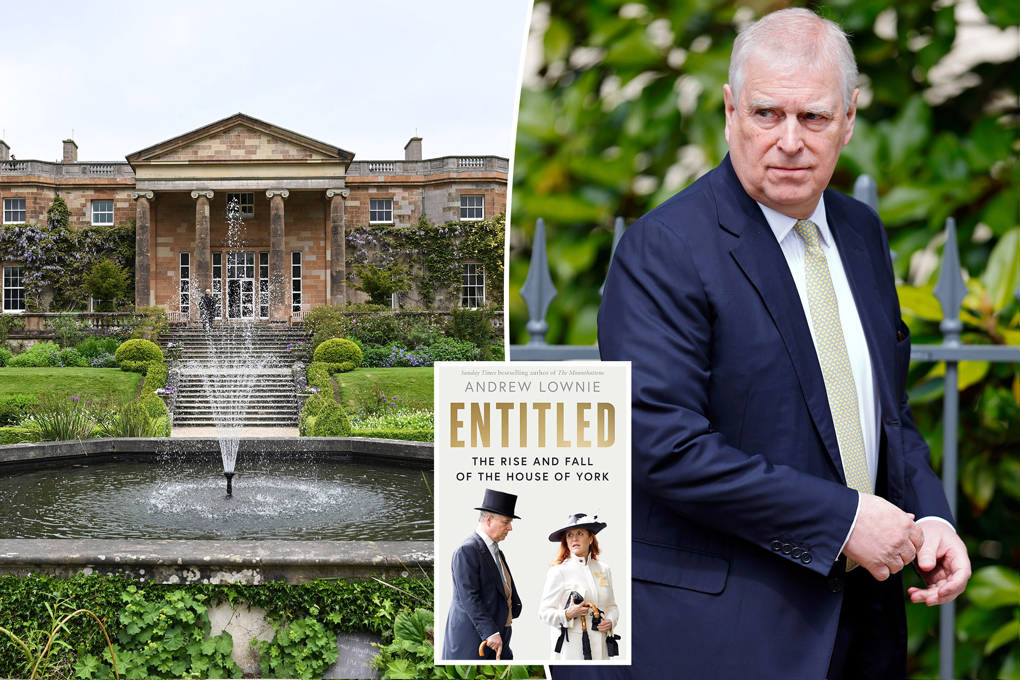 Prince Andrew called palace staff member a ‘f–king imbecile,’ new royal book claims