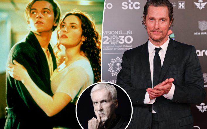 Matthew McConaughey lost ‘Titanic’ lead role over refusing to do James Cameron’s simple request