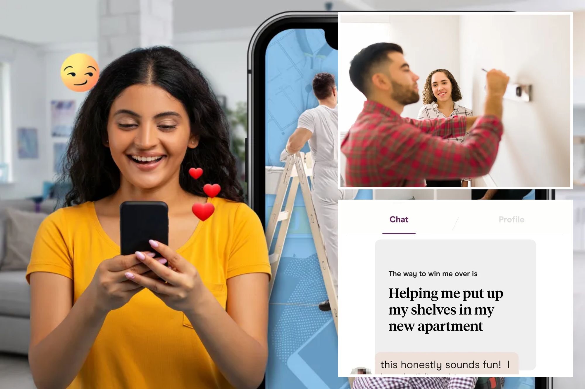 Single women are using Hinge to get their furniture built by matches — for free: ‘It felt like getting the boyfriend experience on a first date’